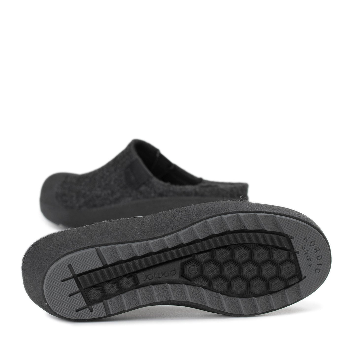 VIIRU Women's felt slip-ons (12809-115)