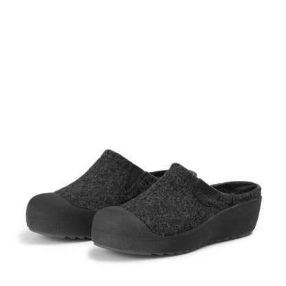 VIIRU Women's felt slip-ons (12809-115)