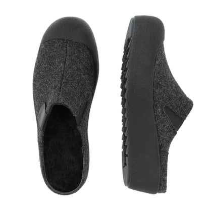 VIIRU Women's felt slip-ons (12809-115)