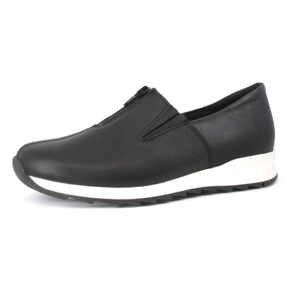 RANTA Women´s Zip Front Leather Sneakers (13447-100)
