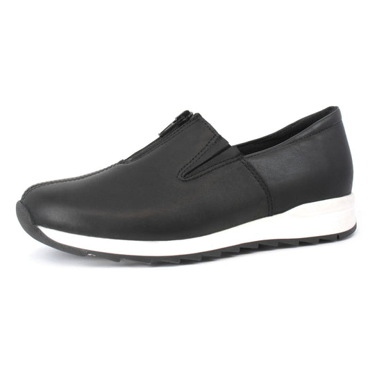 RANTA Women´s Zip Front Leather Sneakers (13447-100)