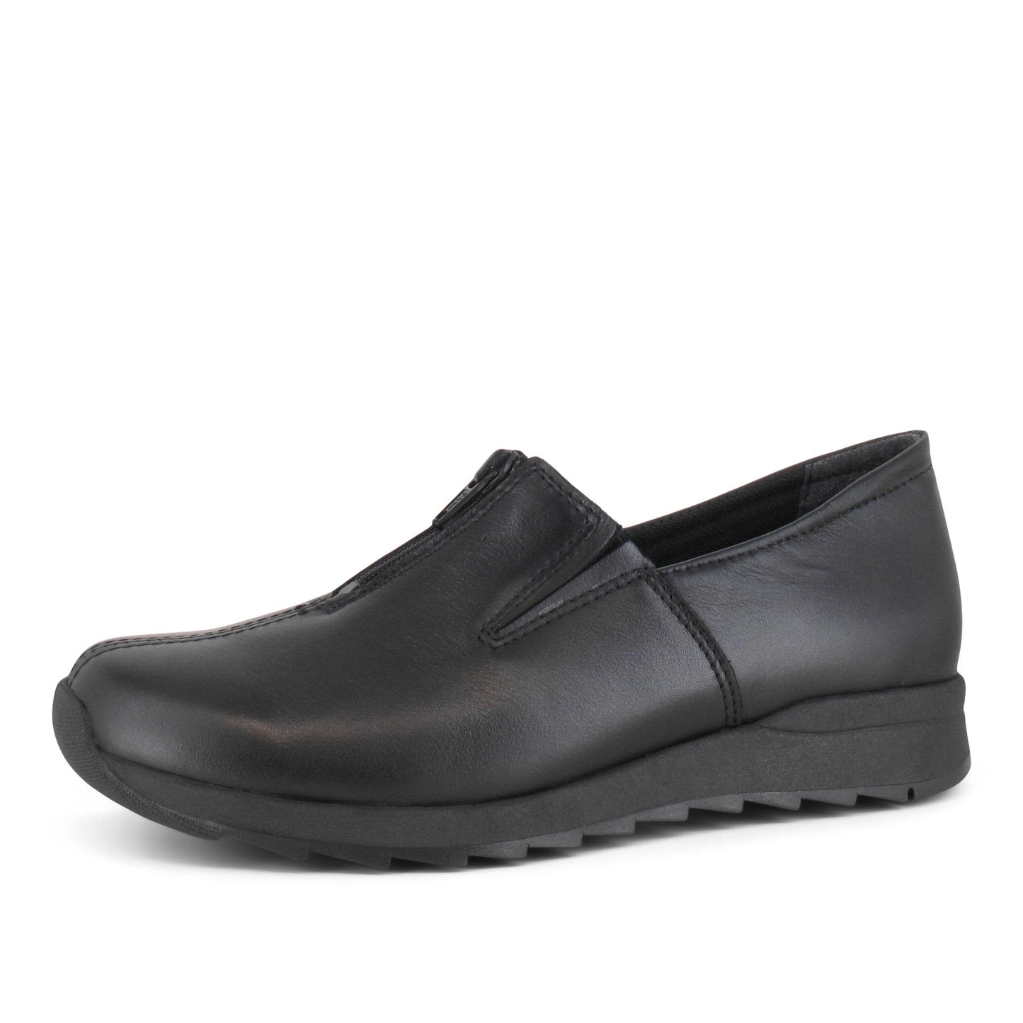 RANTA Women´s Zip Front Leather Sneakers (13447-110)
