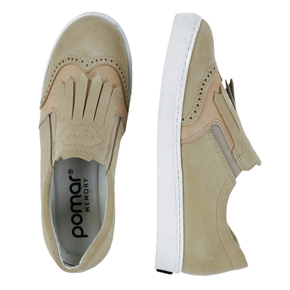 KUUTAR Zero Waste Women´s walker Beige nappa/suede