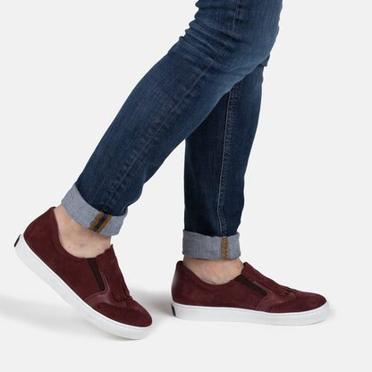 KUUTAR Zero Waste Women´s walker Plum suede/Nappa
