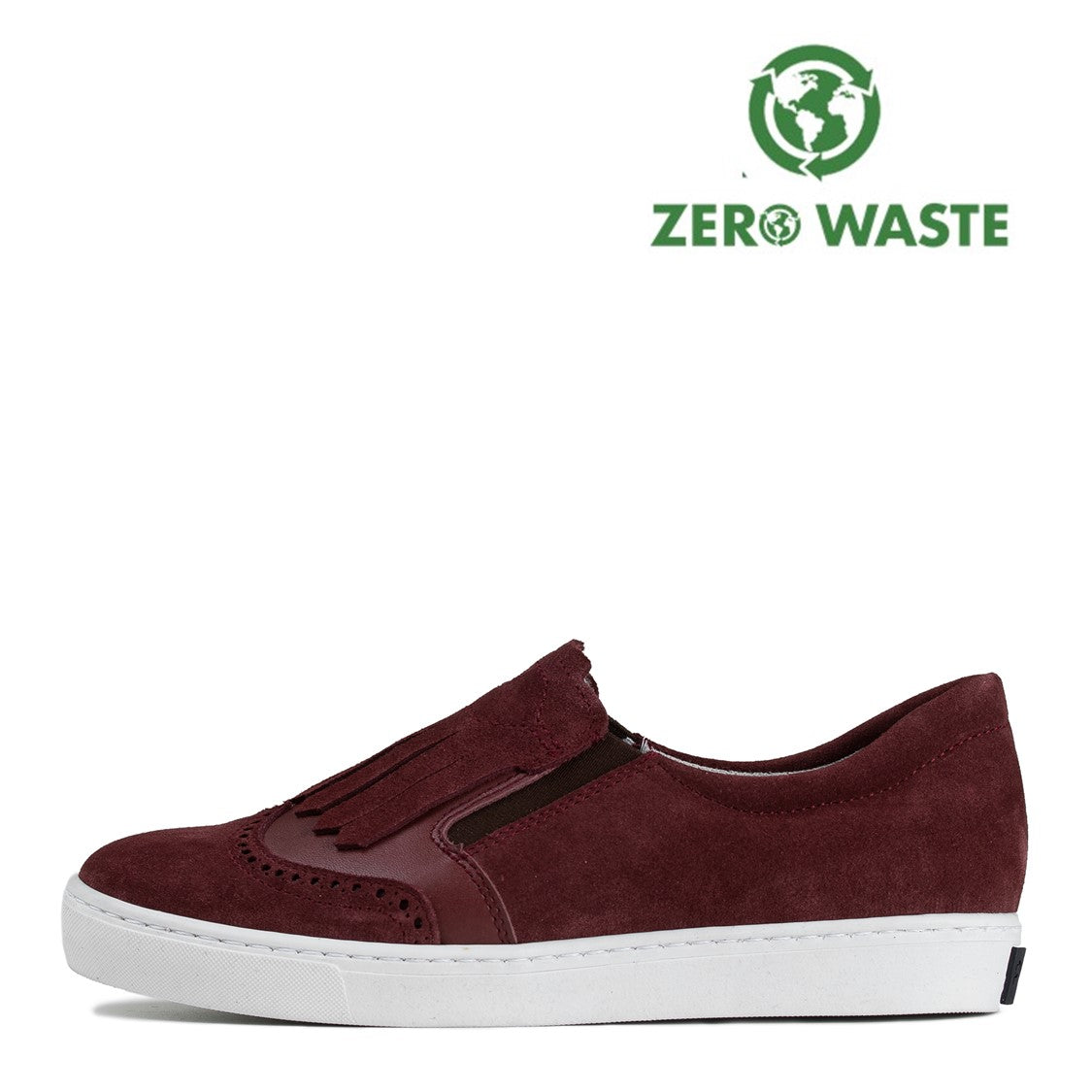 KUUTAR Zero Waste Women´s walker Plum suede/Nappa