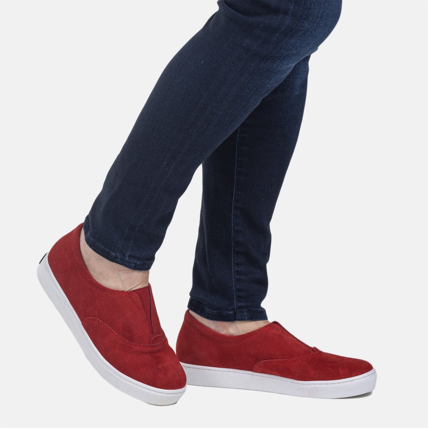 ILMATAR Zero Waste Women´s walker Red suede