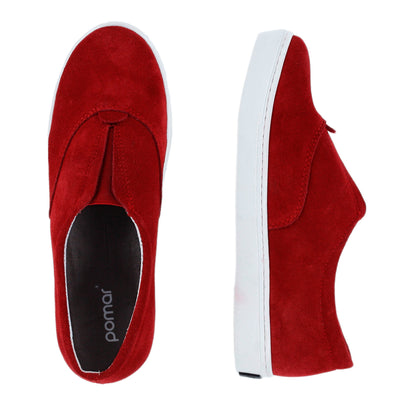 ILMATAR Zero Waste Women´s walker Red suede
