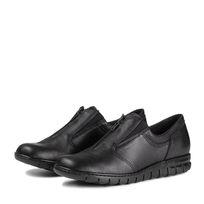 ESIKKO Women’s front-zip flats (13522-110)
