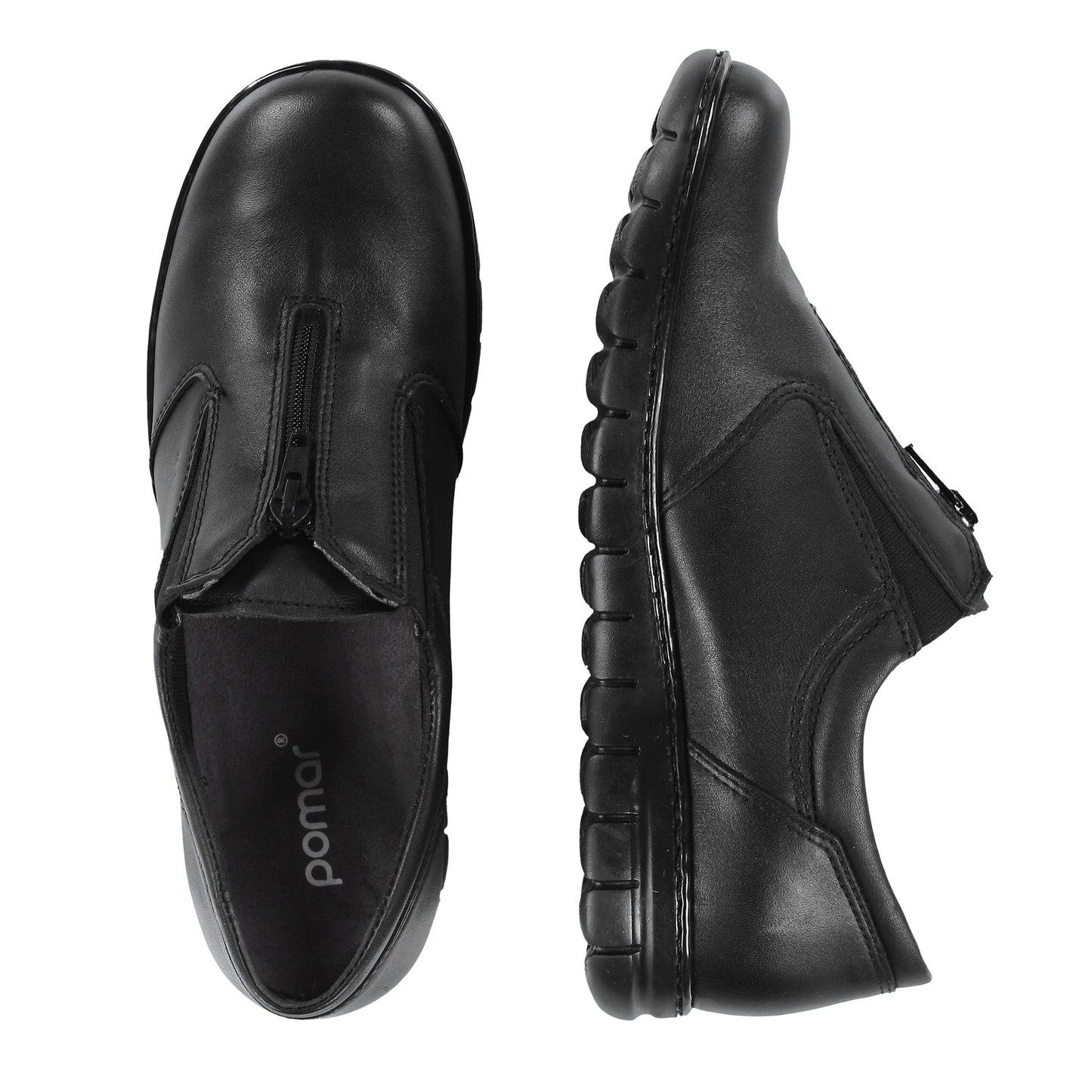 ESIKKO Women’s front-zip flats (13522-110)