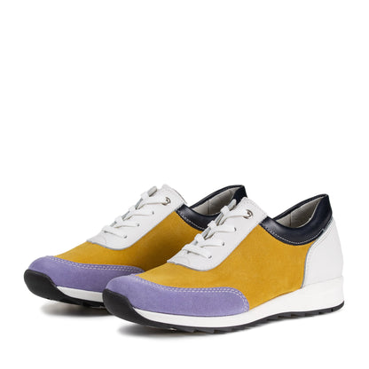 VELLAMO Zero Waste Women´s walker Yellow/Blue/Wht (13523-907)