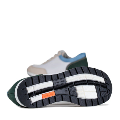 VELLAMO Zero Waste Women´s walker Offwhite/Wht/Blue/Forest (13523-911)