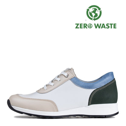 VELLAMO Zero Waste Women´s walker Offwhite/Wht/Blue/Forest (13523-911)