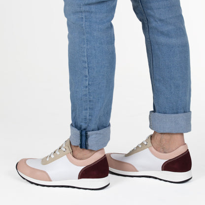VELLAMO Zero Waste Women´s walker Cream/Nude/Wine/Sage green (13523-913)