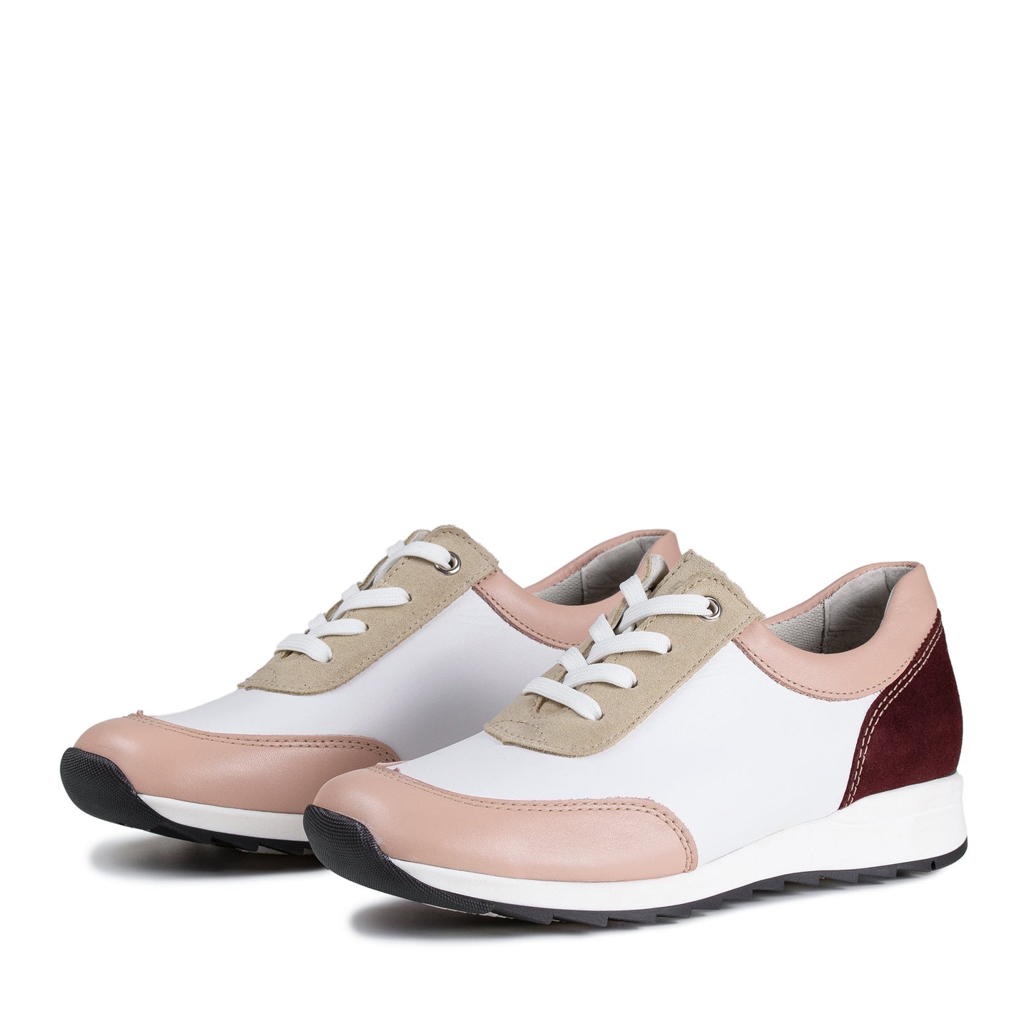 VELLAMO Zero Waste Women´s walker Cream/Nude/Wine/Sage green (13523-913)