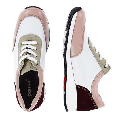 VELLAMO Zero Waste Women´s walker Cream/Nude/Wine/Sage green (13523-913)
