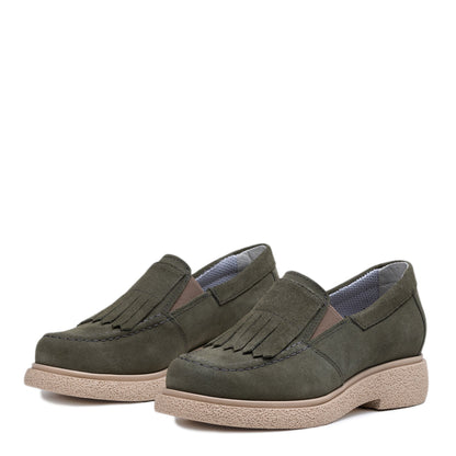 MATARA Women’s tassel loafers(13526-407)