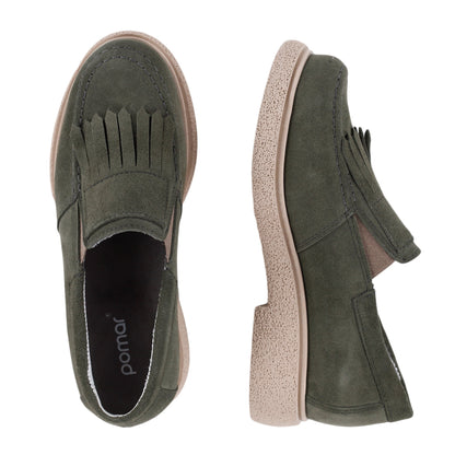 MATARA Women’s tassel loafers(13526-407)
