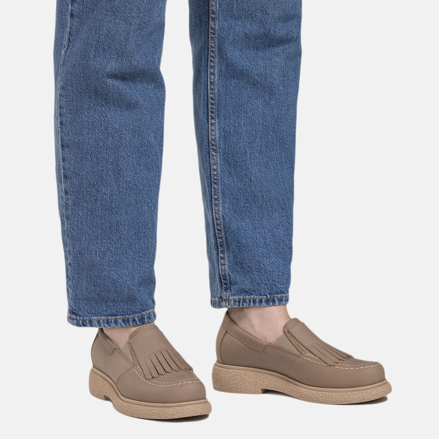 MATARA Women’s tassel loafers(13526-502)