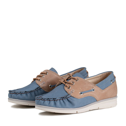 PURJE Zero Waste Women´s sailor casual Blue/Beige (16005-902)