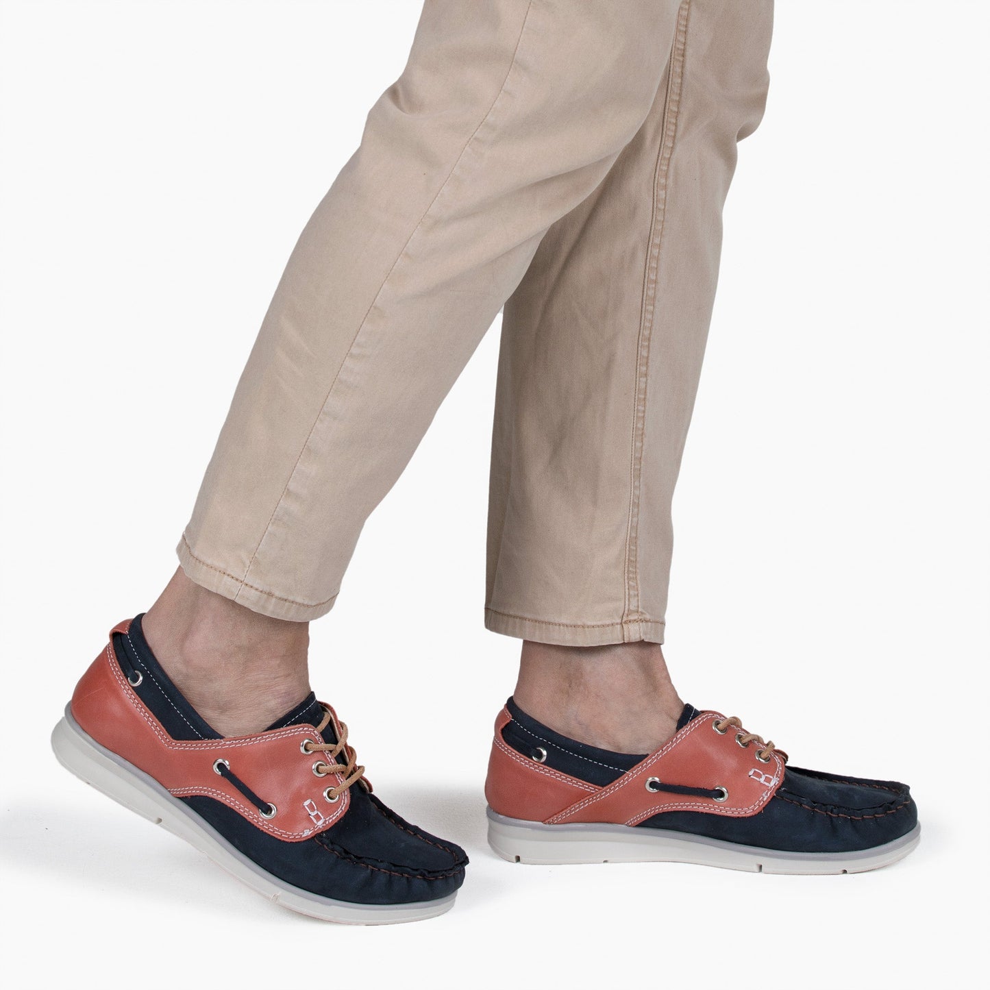 PURJE Zero Waste Women´s sailor casual Dark blue/Pink (16005-903)