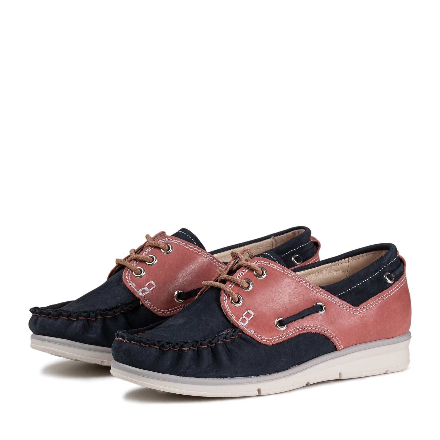 PURJE Zero Waste Women´s sailor casual Dark blue/Pink (16005-903)