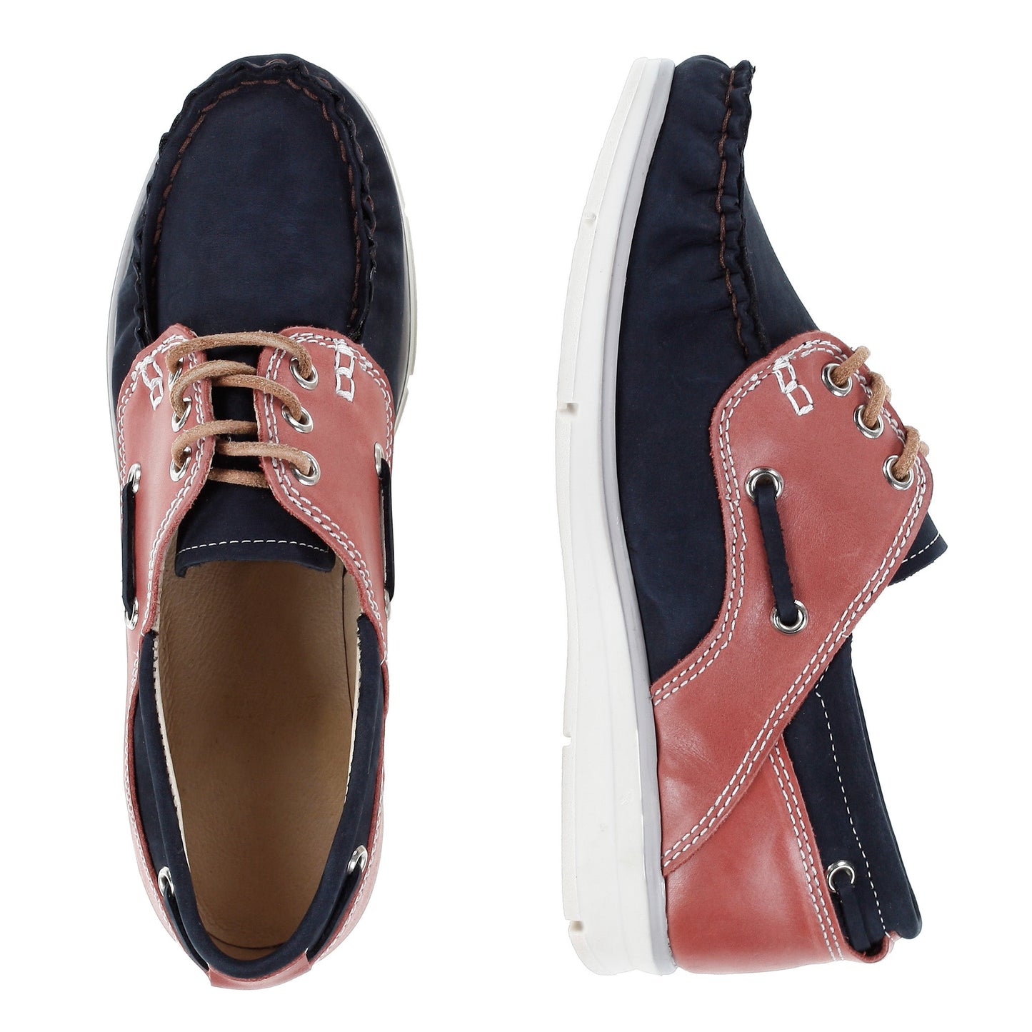 PURJE Zero Waste Women´s sailor casual Dark blue/Pink (16005-903)