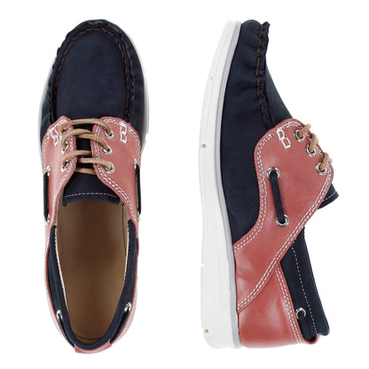 PURJE Zero Waste Women´s sailor casual Dark blue/Pink (16005-903)