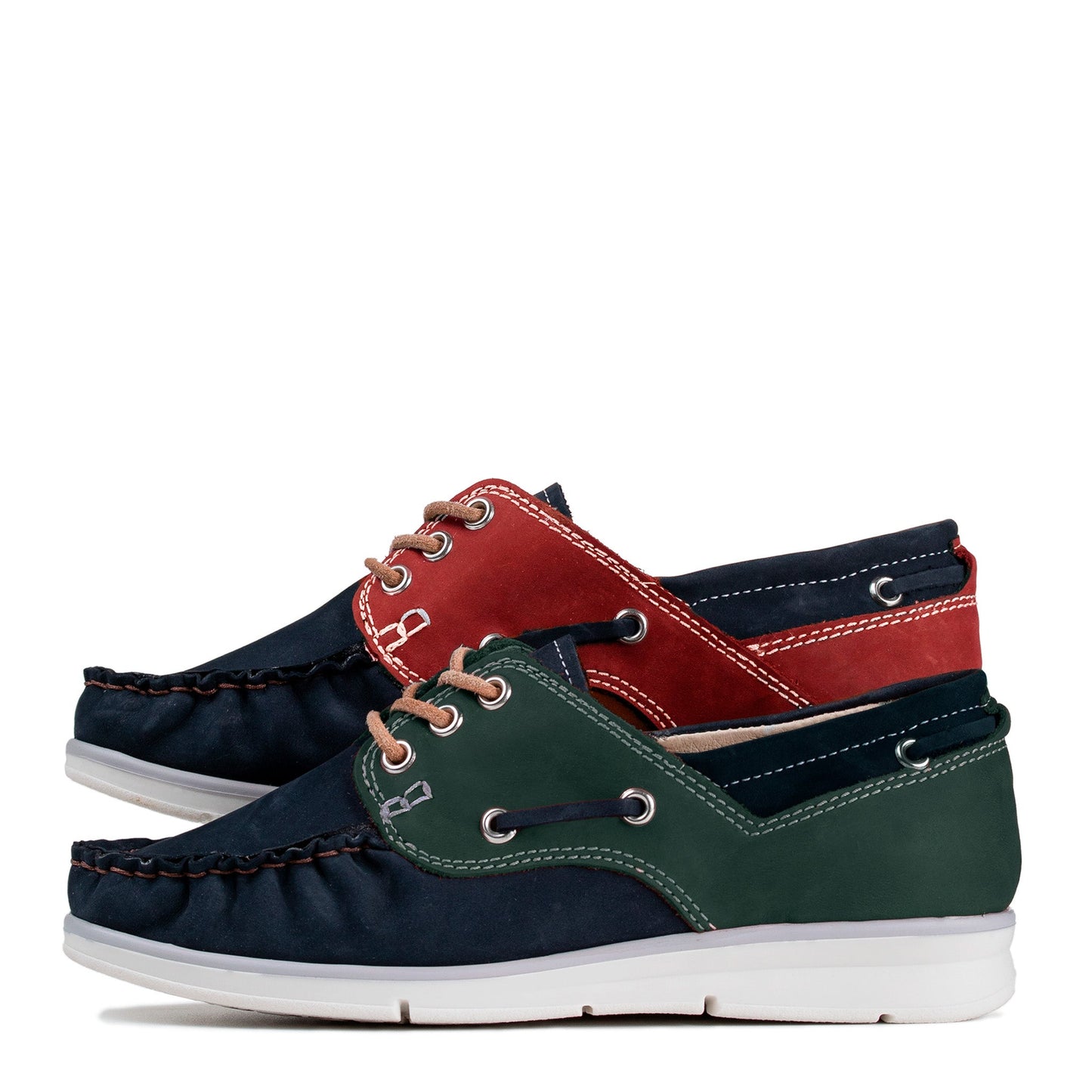 PURJE Zero Waste Women´s sailor casual Dark blue/Green/Red (16005-904)