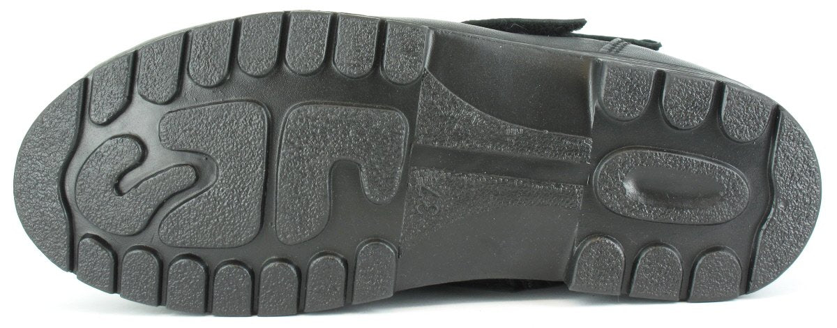 SIIRI Women´s Pomar +plus moccasin ankle boot with velcro and zipper (18003-110)