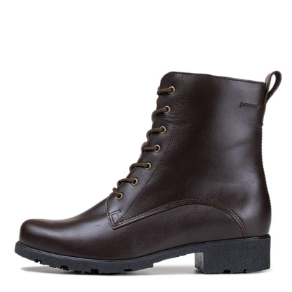 LUHTA Women´s ankle boot Brown nappa/Felt l./GRIP s