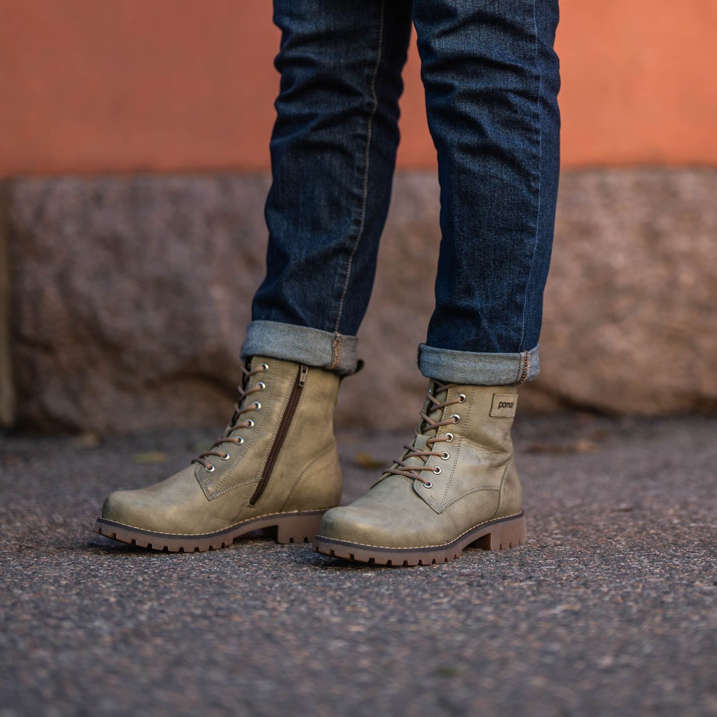 KARA Women´s ankle boot Light Green