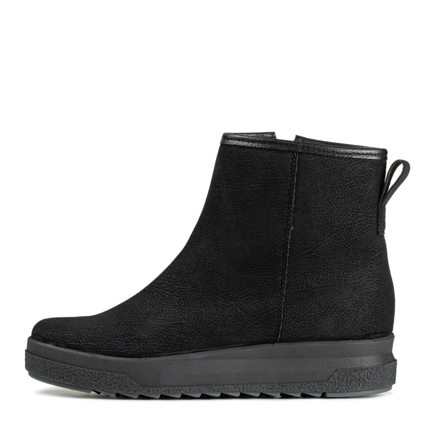 PIHTA Women´sankle boot Blkmartio micro/Vegan FUR