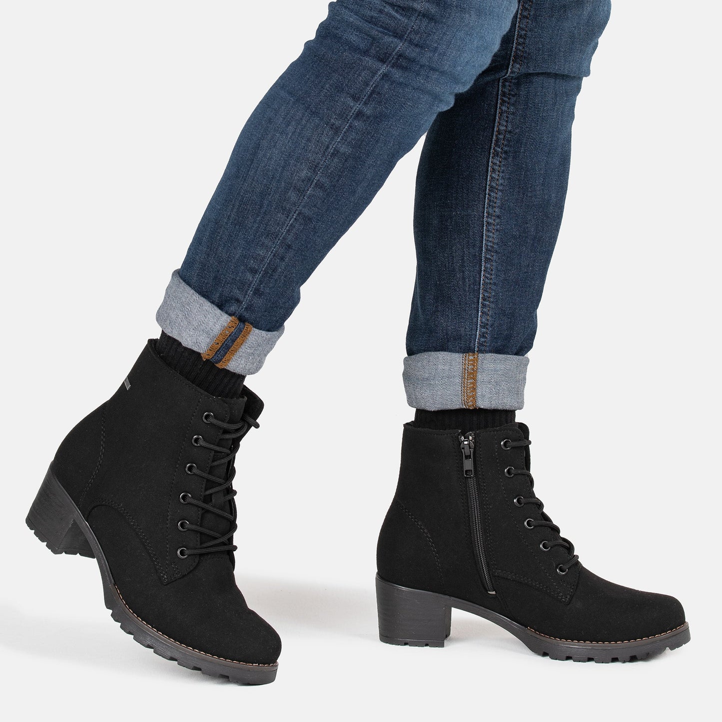 HEISI Women's vegan GORE-TEX® heeled boots (35425-110)