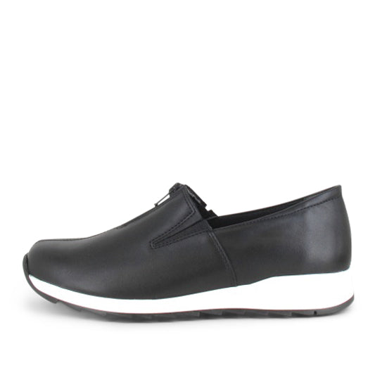 RANTA Women´s Zip Front Leather Sneakers (13447-100)