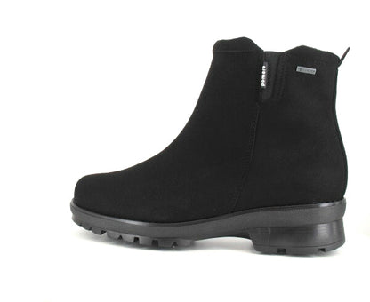 PINO Women’s Pomar ankle boot with winter spike sole