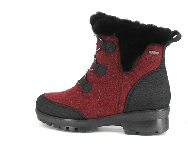 LUMI Women’s Pomar GORE-TEX® ankle boot with winter spike sole