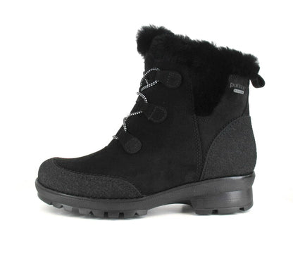 LUMI Women’s Pomar GORE-TEX® ankle boot with winter spike sole