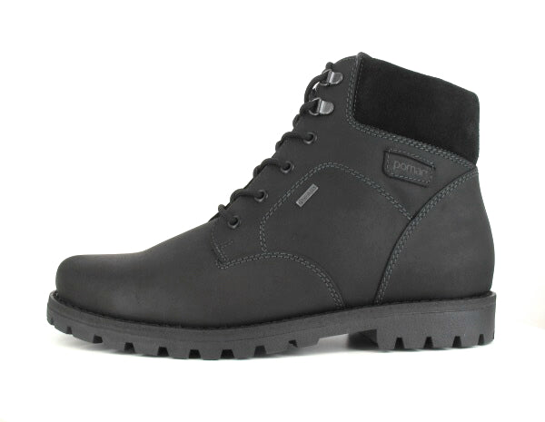 KUORI Men’s Pomar GORE-TEX® combat boot with grey stitches (68289-520)