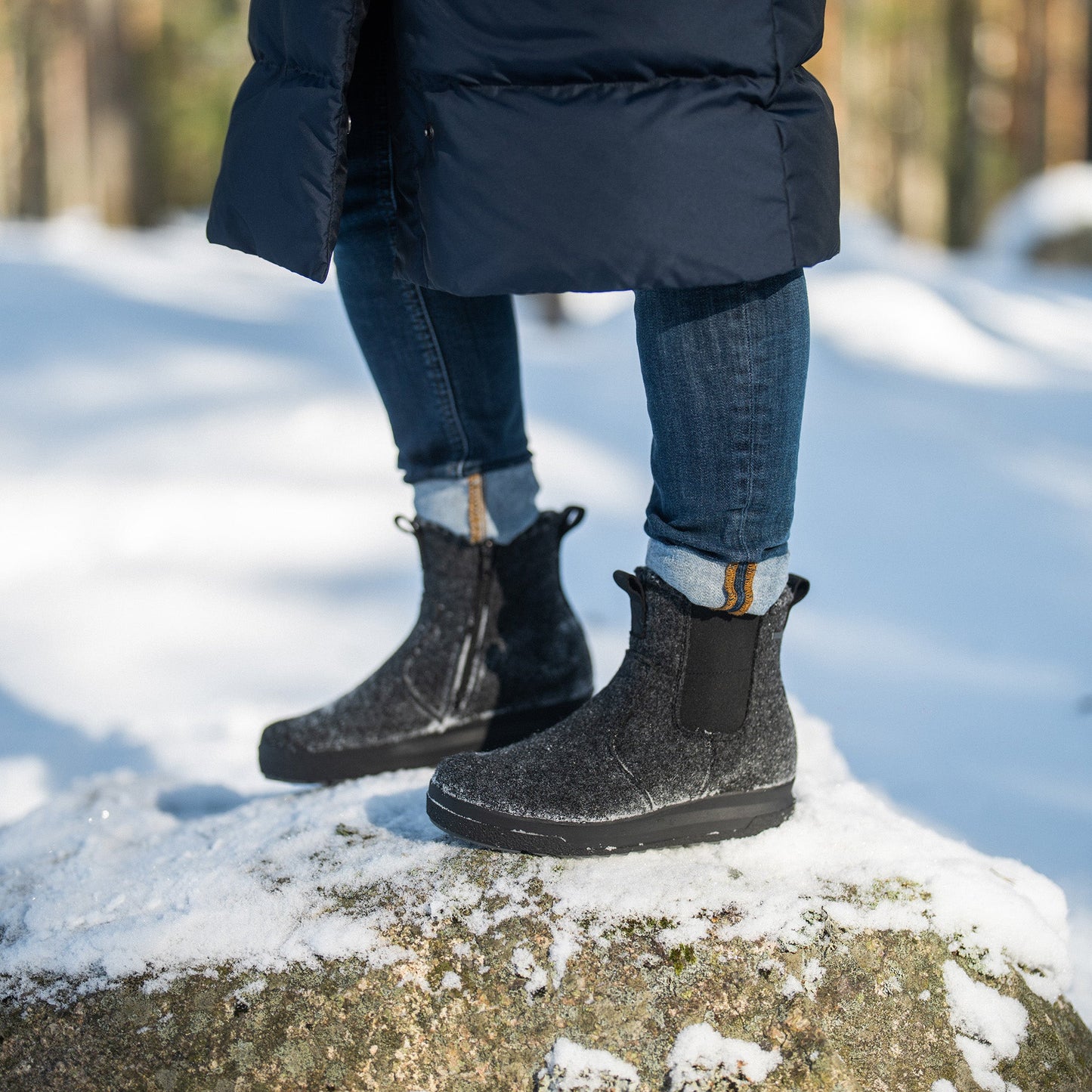 KEVO Women's GORE-TEX® Felt Chelsea boots (37120-115)