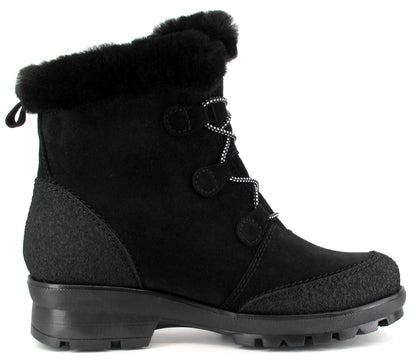 LUMI Women’s Pomar GORE-TEX® ankle boot with winter spike sole