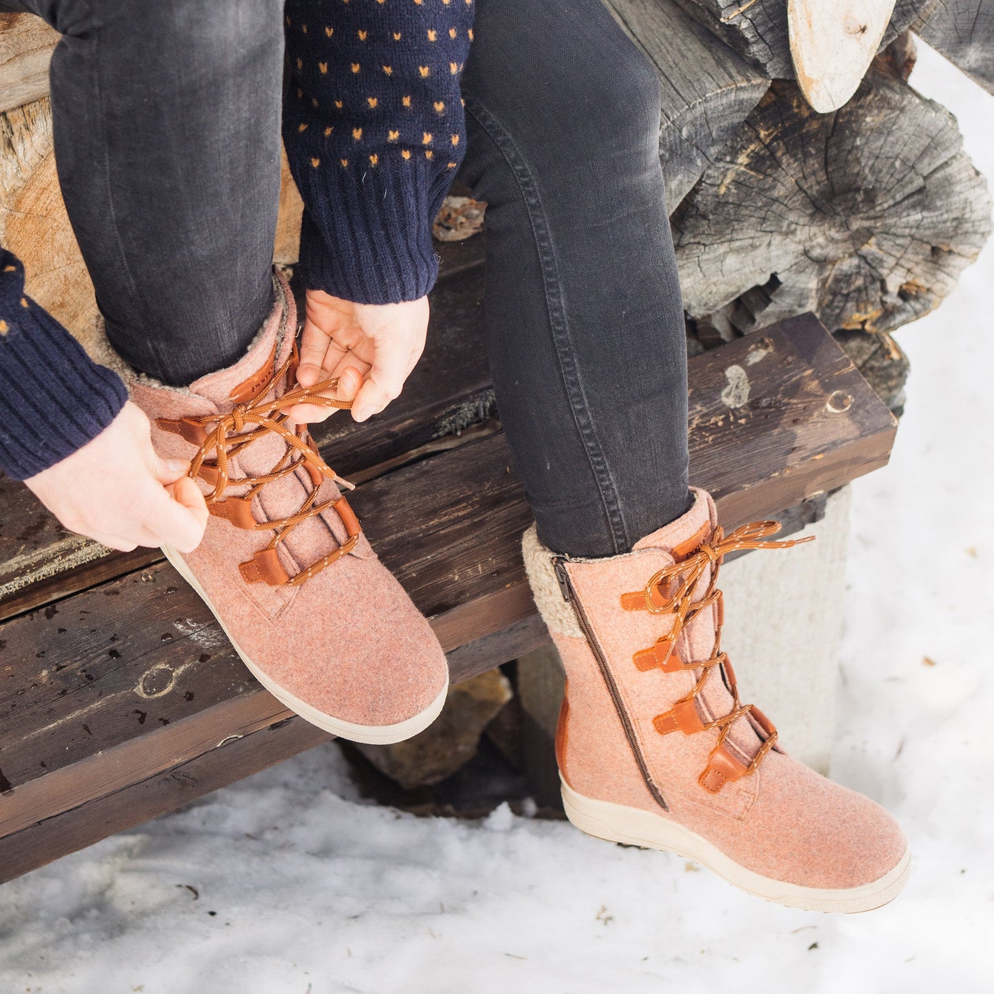 REKI Women's Pomar GORE-TEX® eco-friendly felt boots  (39531-119)