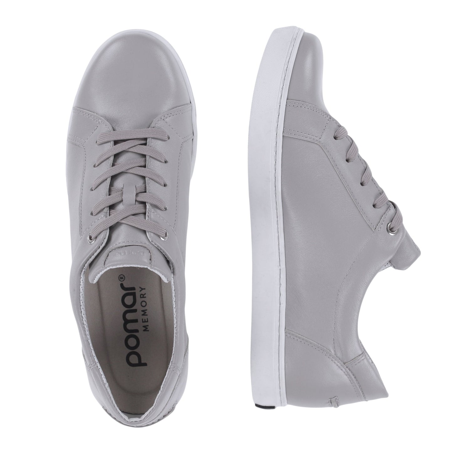 KASKI  Zero Waste men´s walker Light grey nappa