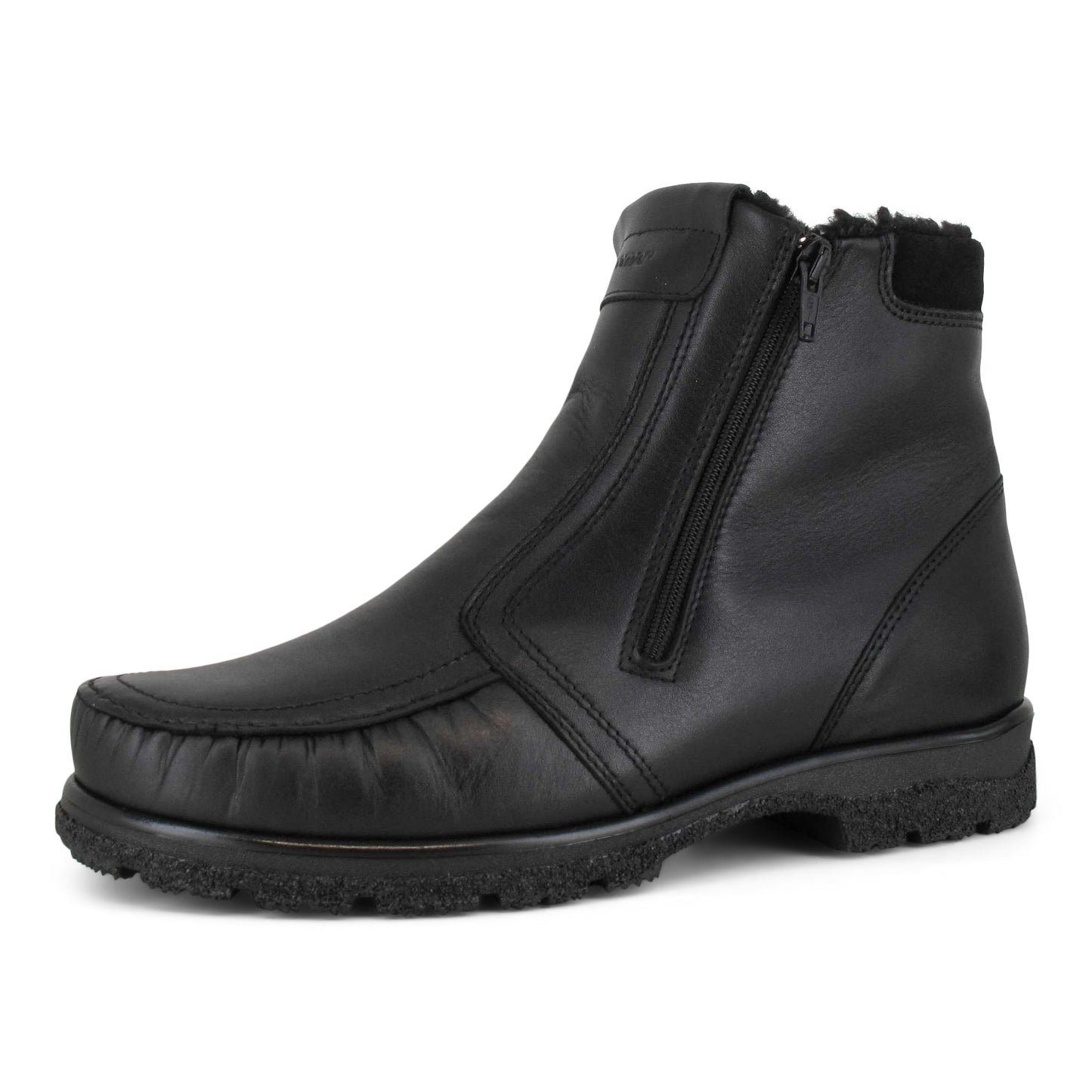 TAMMI Men`s  +plus moccasin ankle boot (48128-100)