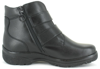 ANTTI Men´s Pomar +plus ankle boots, zippers, velcro (48131-100)