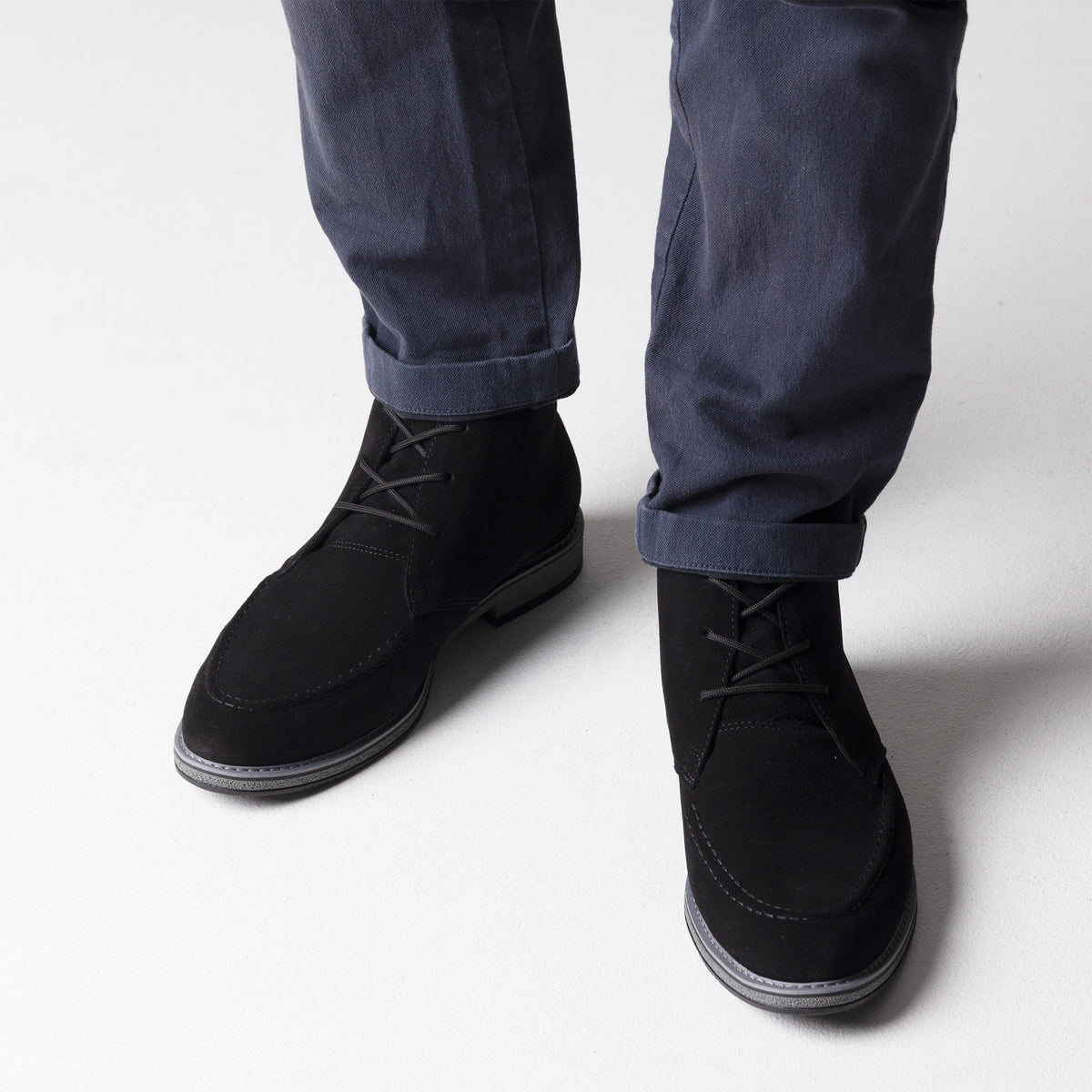 RUSO Moc-Toe Chukka boots(48256-400)