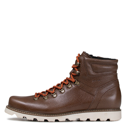 LUKKI Men´s ankle boot Brown martio nappa/Wht sole
