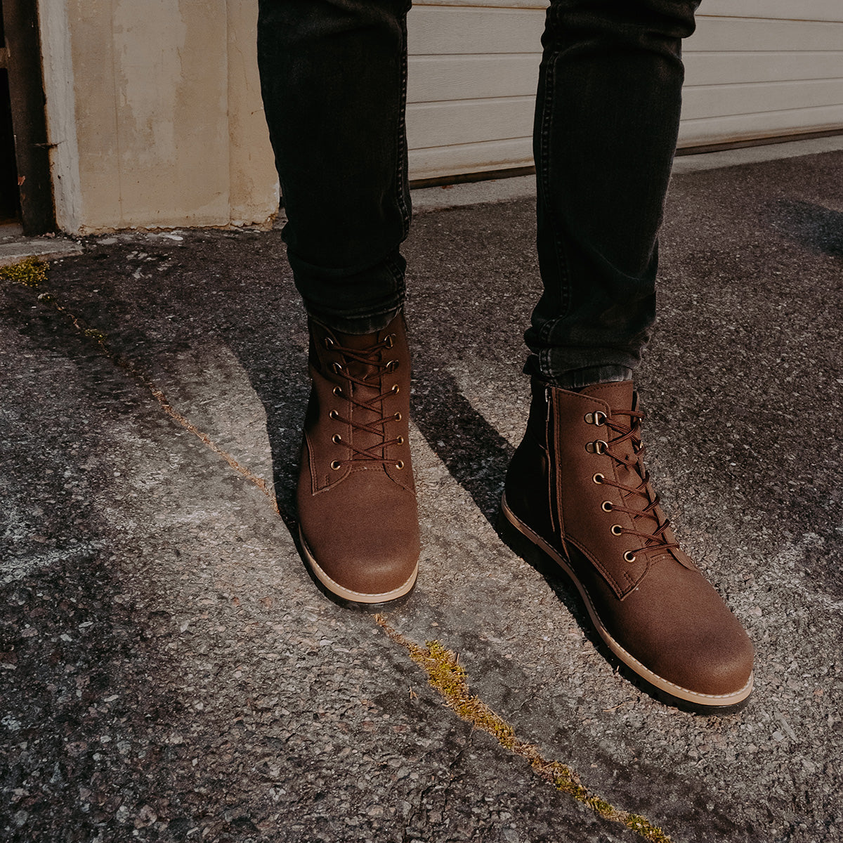 JÄKÄLÄ Men's vegan GORE-TEX® ankle boots(67246-102)