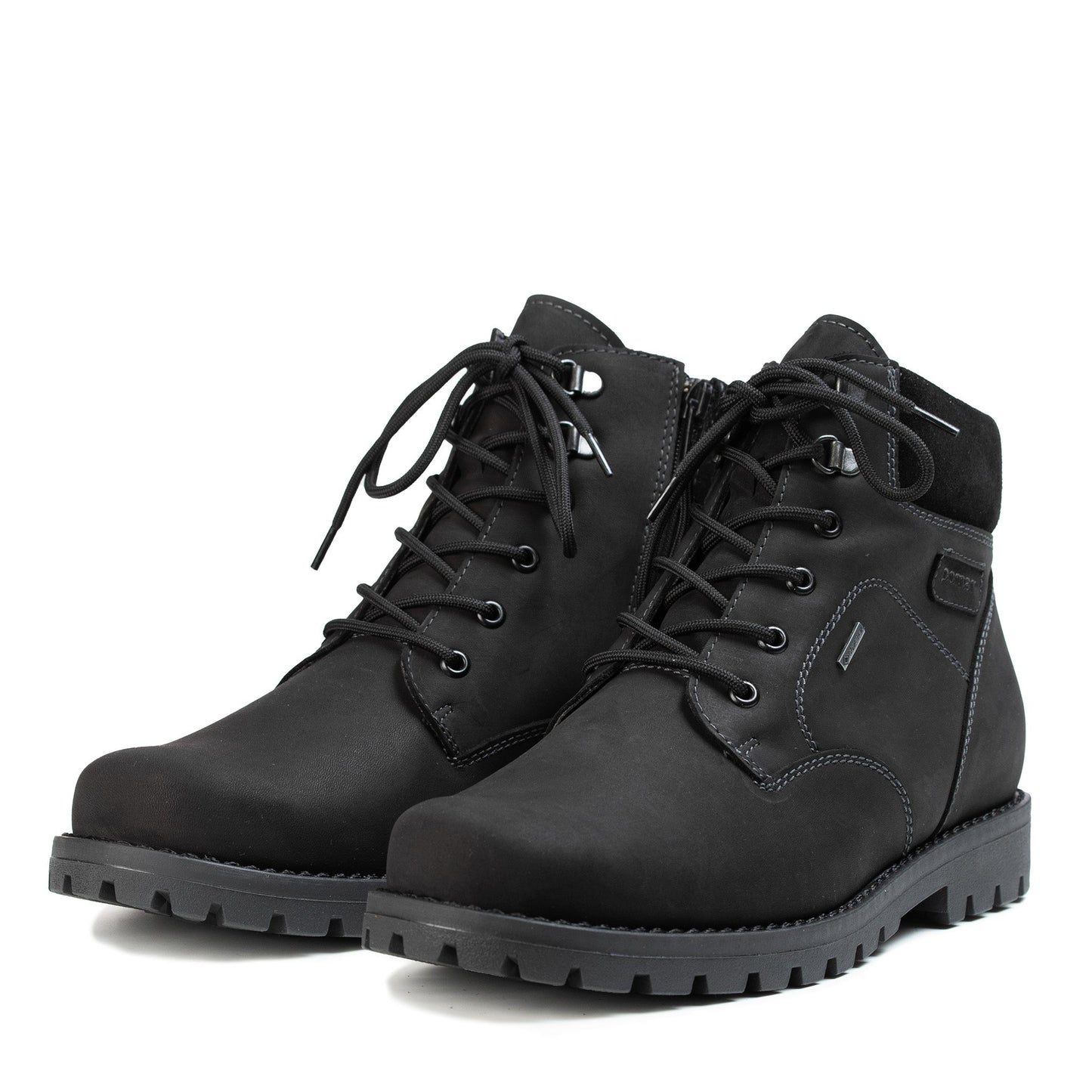 KUORI Men’s Pomar GORE-TEX® combat boot with grey stitches (68289-520)