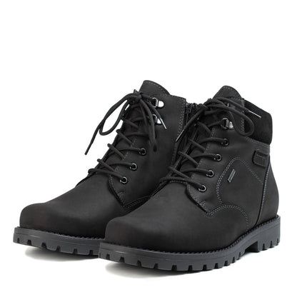 KUORI Men’s Pomar GORE-TEX® combat boot with grey stitches (68289-520)