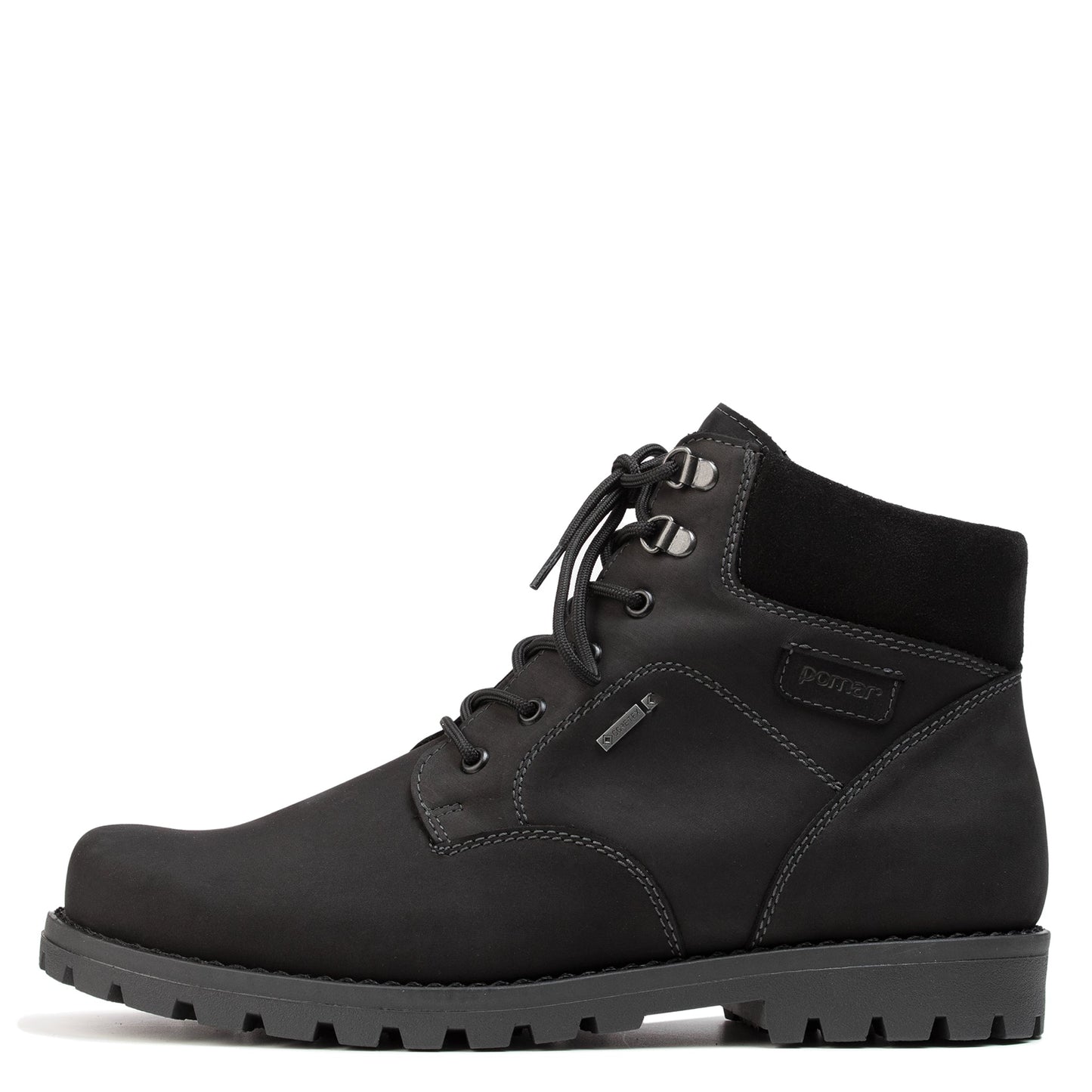 KUORI Men’s Pomar GORE-TEX® combat boot with grey stitches (68289-520)
